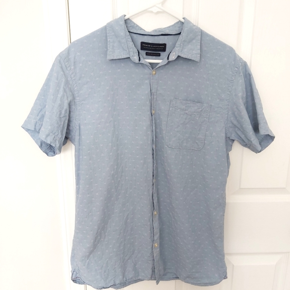 Mens Jack and Jones Button Up Lg
